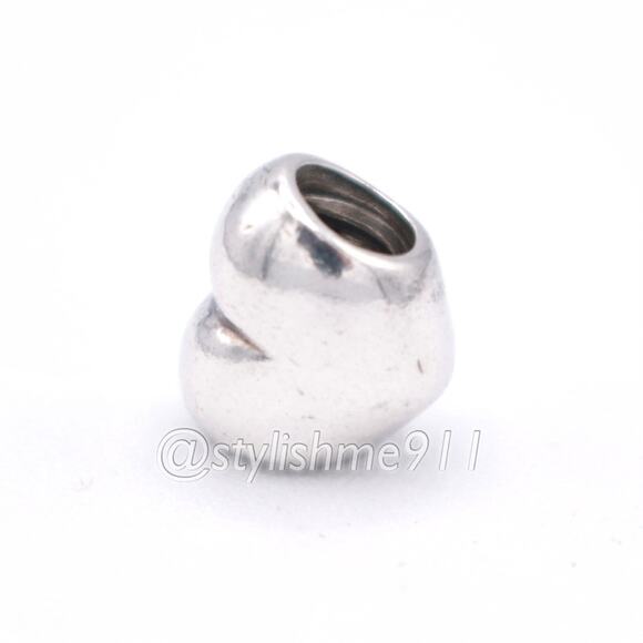 Authentic PANDORA Large Smooth Heart Charm - 790137 - Picture 9 of 11